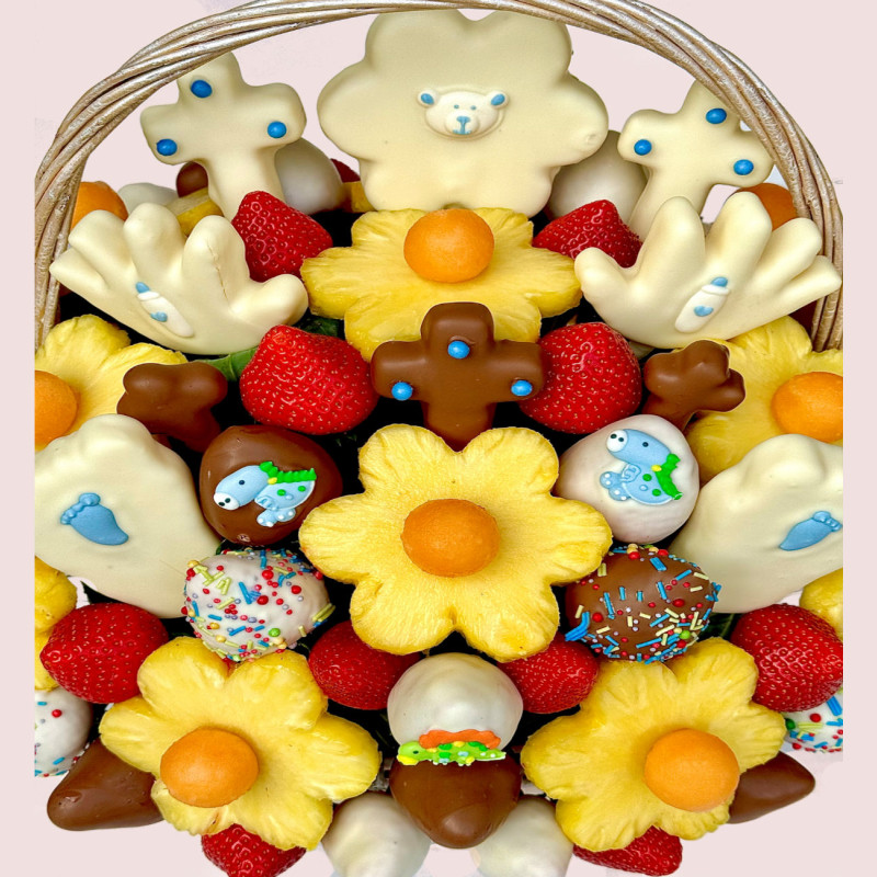 Christening Gift Edible Bouquet 